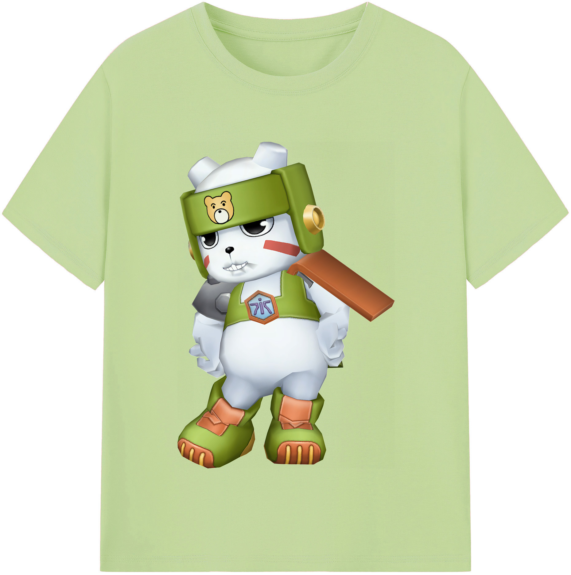 （画像用） Digimon デジタルモンスター/デジモン 綿100％半袖Tシャツ（フロントプリント）